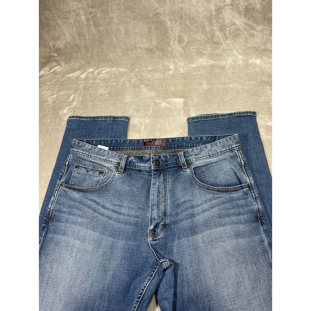 Robert Graham Jeans Mens Size 36 Blue Denim Straight Medium Wash Classic